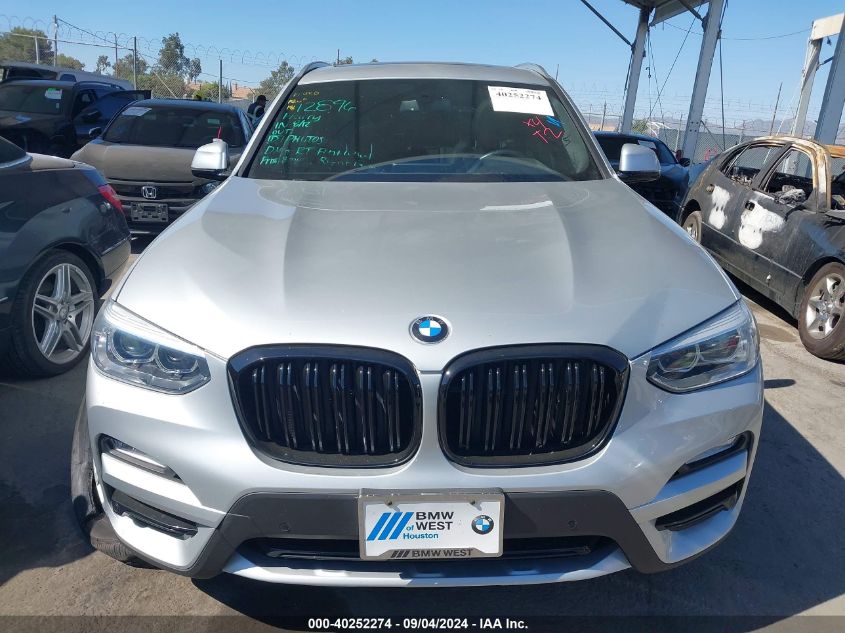 2018 BMW X3 xDrive30I VIN: 5UXTR9C53JLD65367 Lot: 40252274