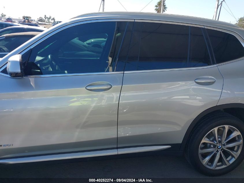 2018 BMW X3 XDRIVE30I - 5UXTR9C53JLD65367