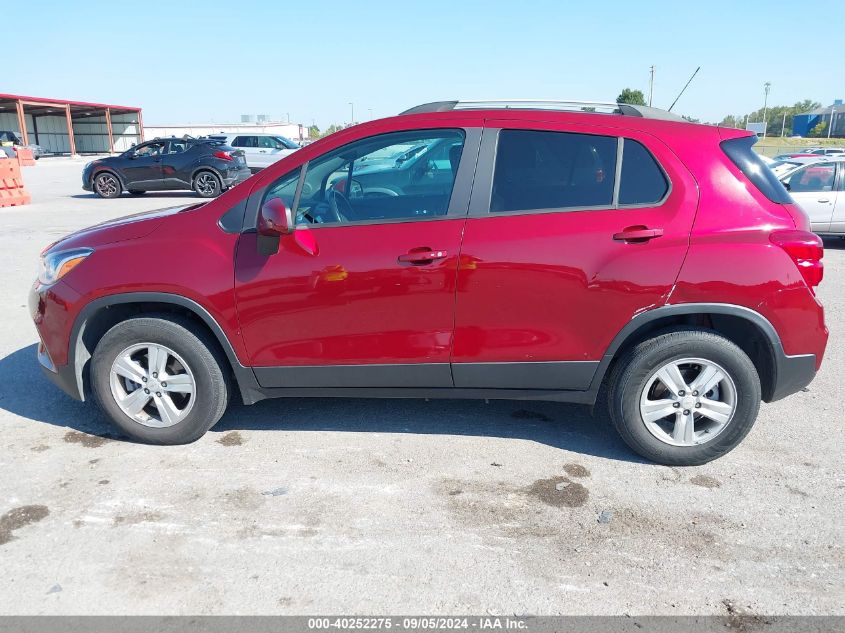 2021 Chevrolet Trax Awd Lt VIN: KL7CJPSB6MB351536 Lot: 40252275