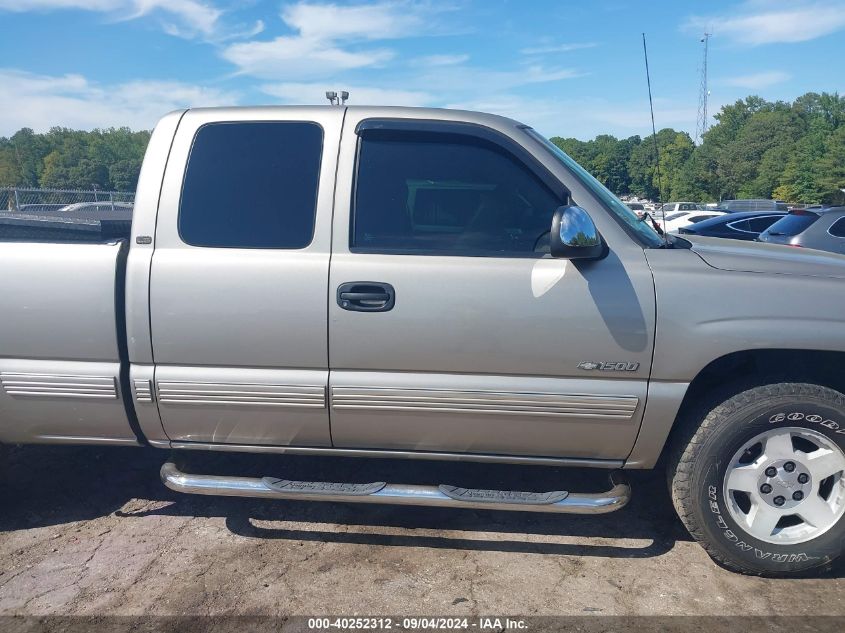 1999 Chevrolet Silverado 1500 Ls VIN: 1GCEK19TXXE167787 Lot: 40252312