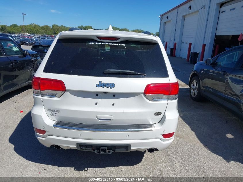 2019 Jeep Grand Cherokee Overland 4X4 VIN: 1C4RJFCG0KC622051 Lot: 40252315