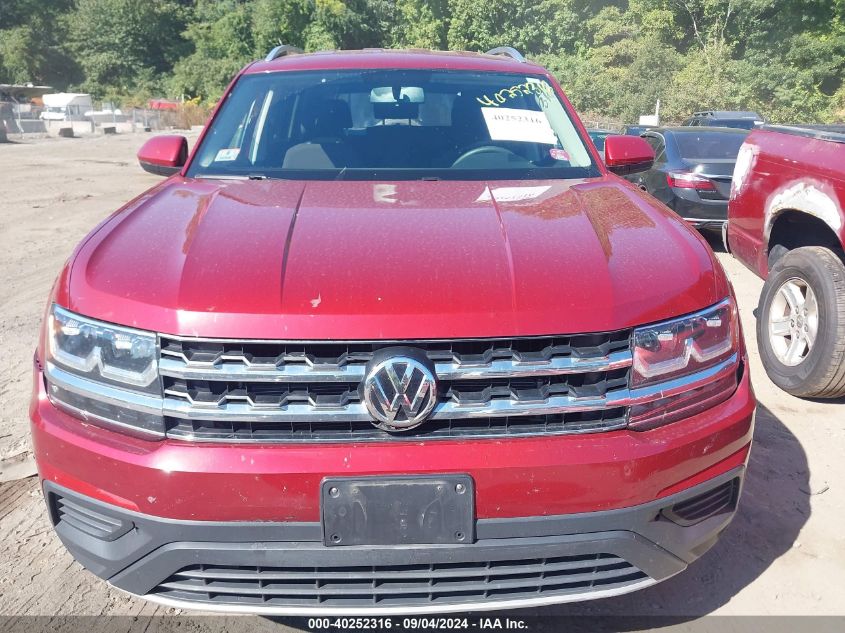 2018 Volkswagen Atlas 3.6L V6 S VIN: 1V2GR2CA6JC538544 Lot: 40252316