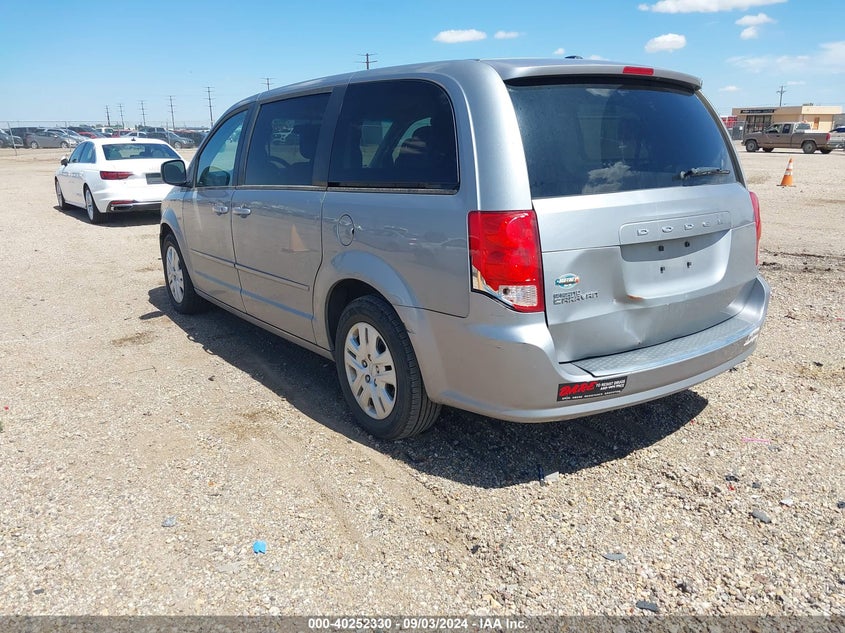 2015 DODGE GRAND CARAVAN SE - 2C4RDGBG0FR613491