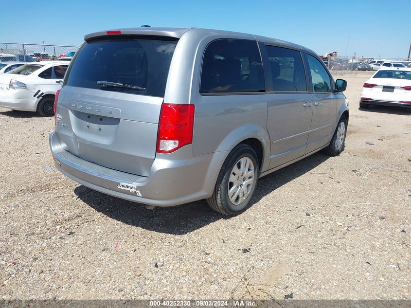 2015 DODGE GRAND CARAVAN SE - 2C4RDGBG0FR613491