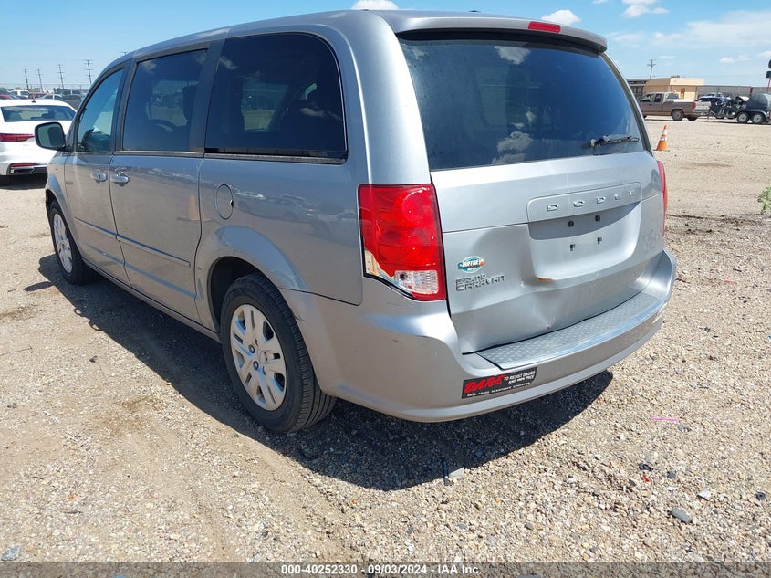 2015 DODGE GRAND CARAVAN SE - 2C4RDGBG0FR613491