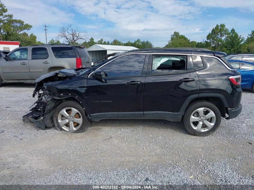 2021 Jeep Compass Latitude 4X4 VIN: 3C4NJDBB3MT601596 Lot: 40252332