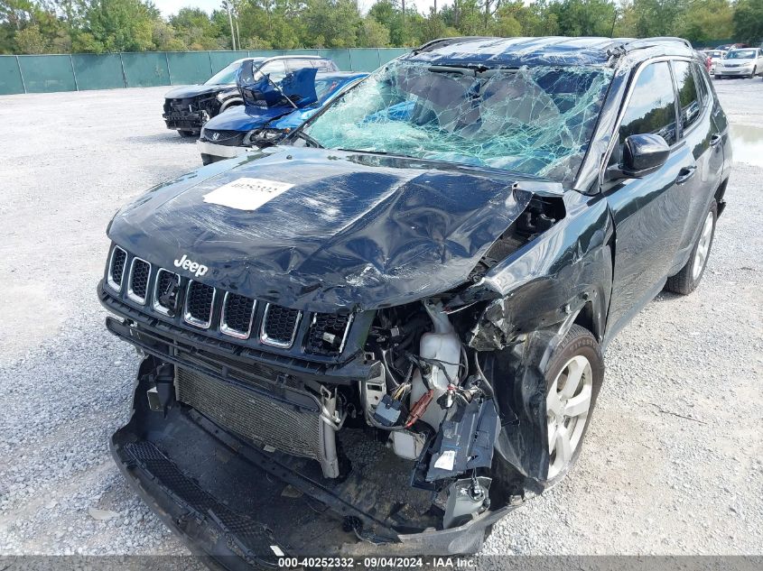 2021 Jeep Compass Latitude 4X4 VIN: 3C4NJDBB3MT601596 Lot: 40252332