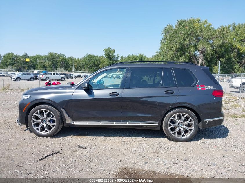 2022 BMW X7 xDrive40I VIN: 5UXCW2C02N9K38582 Lot: 40252382