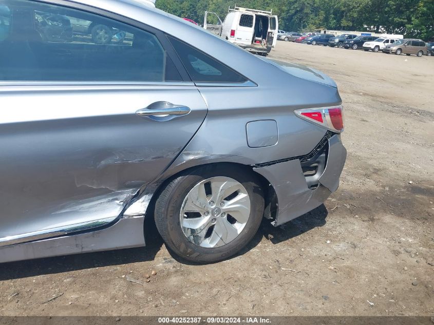 2015 Hyundai Sonata Hybrid VIN: KMHEC4A45FA137181 Lot: 40252387