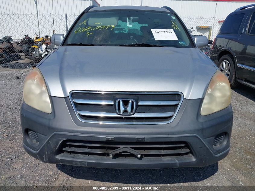 2005 Honda Cr-V Ex VIN: SHSRD78855U326165 Lot: 40252399