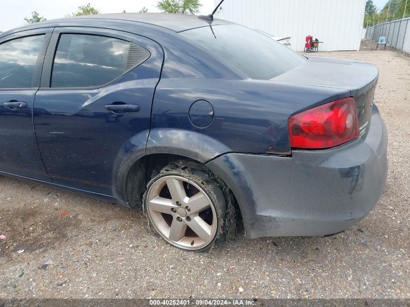 2014 Dodge Avenger Se VIN: 1C3CDZAB8EN109536 Lot: 40252401