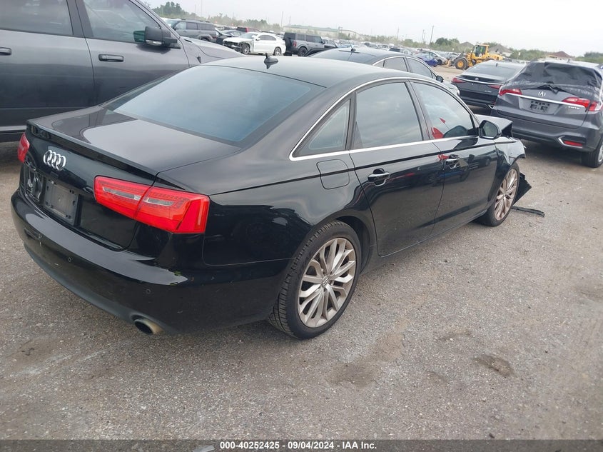 2013 AUDI A6 PREMIUM PLUS - WAUGFAFCXDN133908