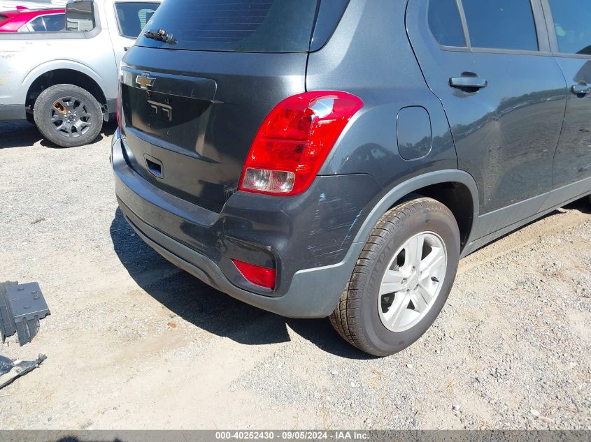 2019 Chevrolet Trax Ls VIN: 3GNCJKSB8KL390928 Lot: 40252430