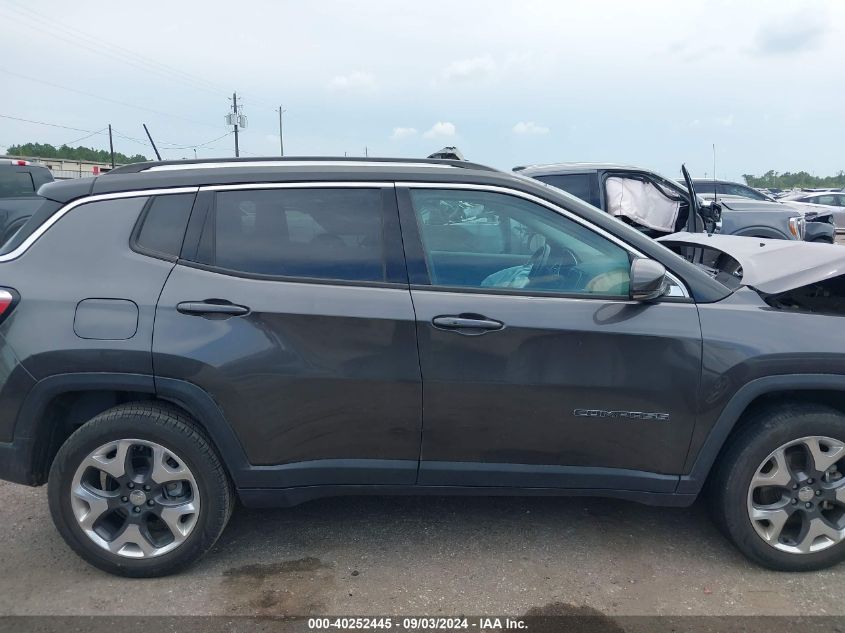 2018 Jeep Compass Limited 4X4 VIN: 3C4NJDCBXJT252284 Lot: 40252445