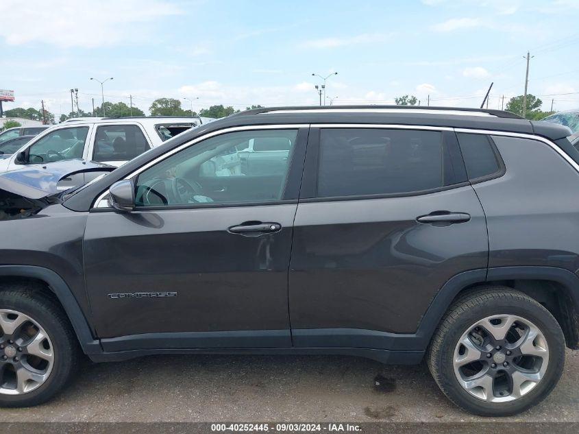 2018 Jeep Compass Limited 4X4 VIN: 3C4NJDCBXJT252284 Lot: 40252445