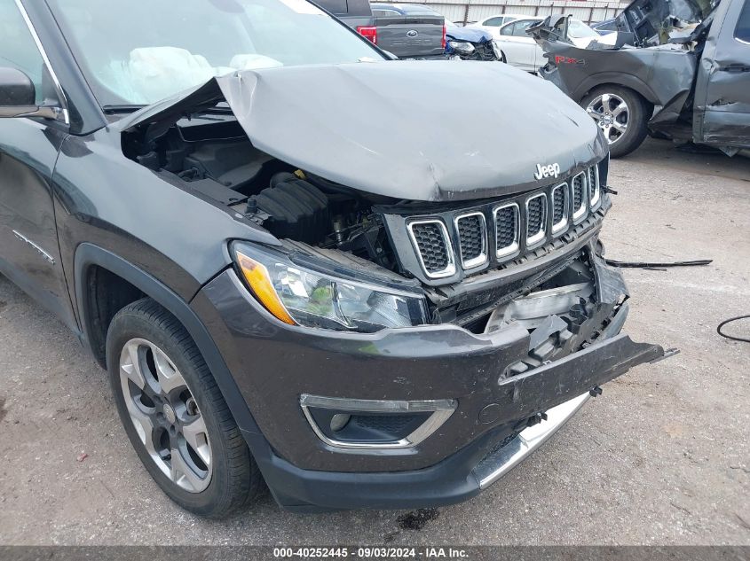 2018 Jeep Compass Limited 4X4 VIN: 3C4NJDCBXJT252284 Lot: 40252445