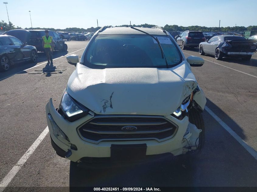 2019 Ford Ecosport Se VIN: MAJ6S3GL2KC282638 Lot: 40252451