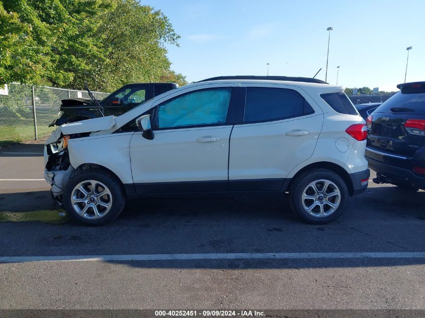 2019 Ford Ecosport Se VIN: MAJ6S3GL2KC282638 Lot: 40252451