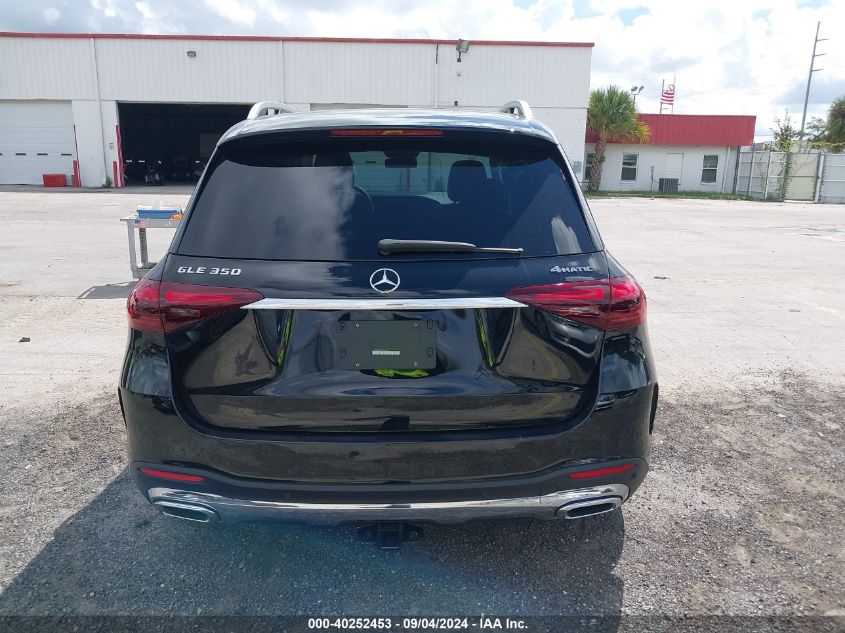 2024 Mercedes-Benz Gle 350 4Matic VIN: 4JGFB4FB9RB164025 Lot: 40252453