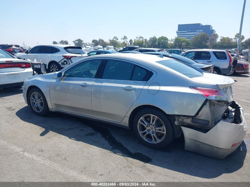 2009 Acura Tl 3.5 VIN: 19UUA86569A020763 Lot: 40252468