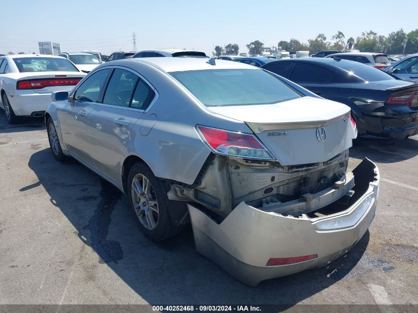 2009 Acura Tl 3.5 VIN: 19UUA86569A020763 Lot: 40252468