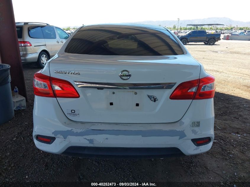 2019 Nissan Sentra S VIN: 3N1AB7AP1KY216938 Lot: 40252473