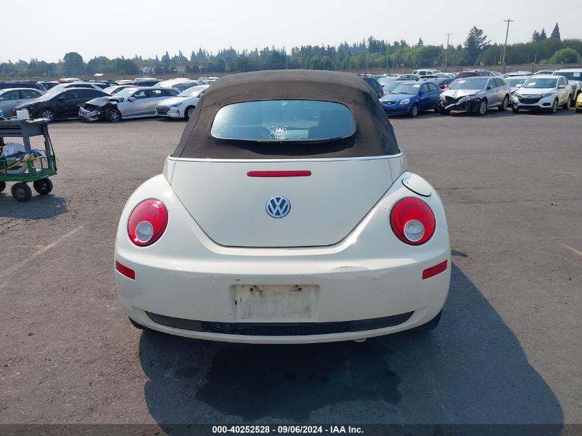 2006 Volkswagen New Beetle 2.5 VIN: 3VWRF31Y76M331687 Lot: 40252528