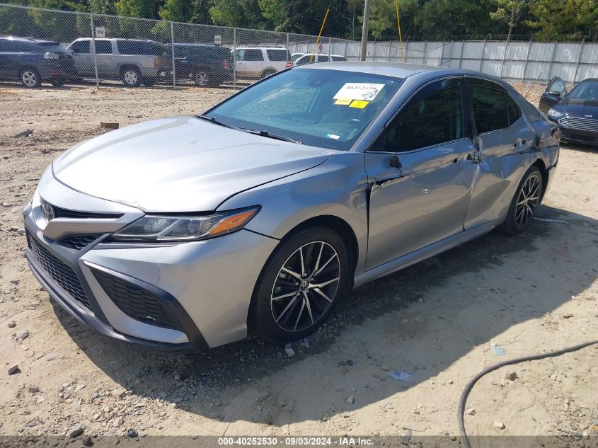 2021 Toyota Camry Se VIN: 4T1G11AK4MU451556 Lot: 40252530