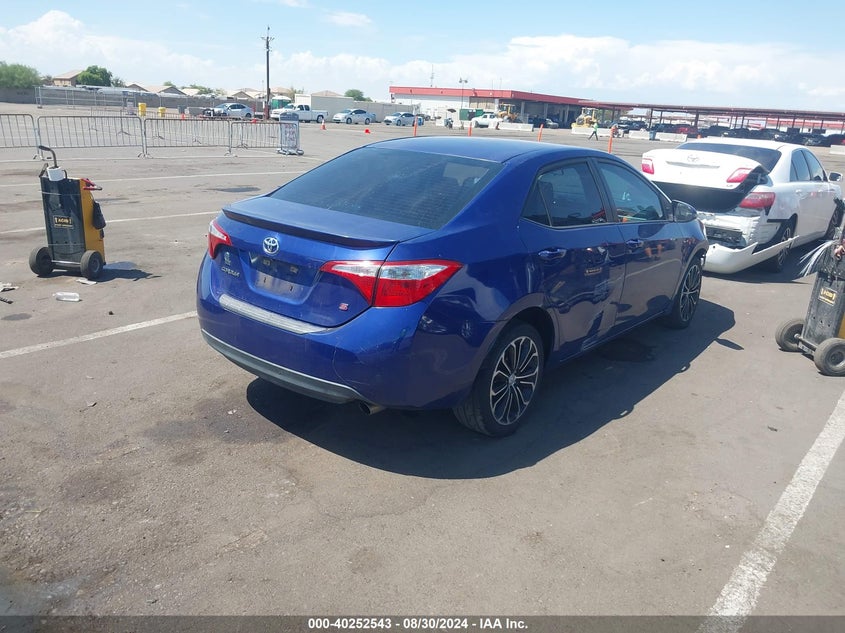 2014 TOYOTA COROLLA S PLUS - 5YFBURHEXEP172910