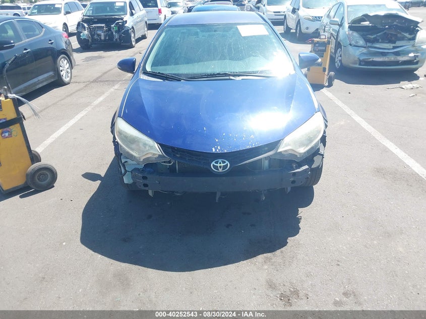 2014 TOYOTA COROLLA S PLUS - 5YFBURHEXEP172910