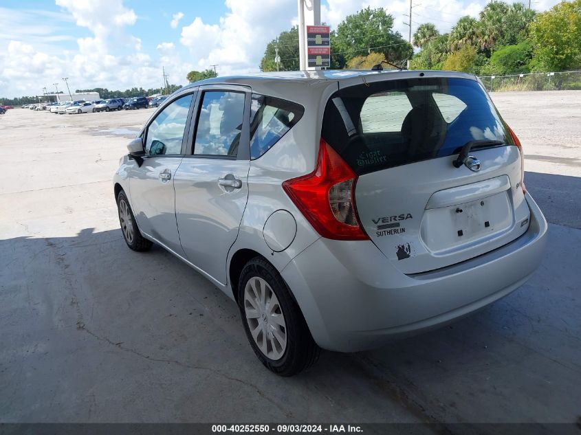 2015 Nissan Versa Note S (Sr)/S Plus/Sl/Sr/Sv VIN: 3N1CE2CP5FL378879 Lot: 40252550