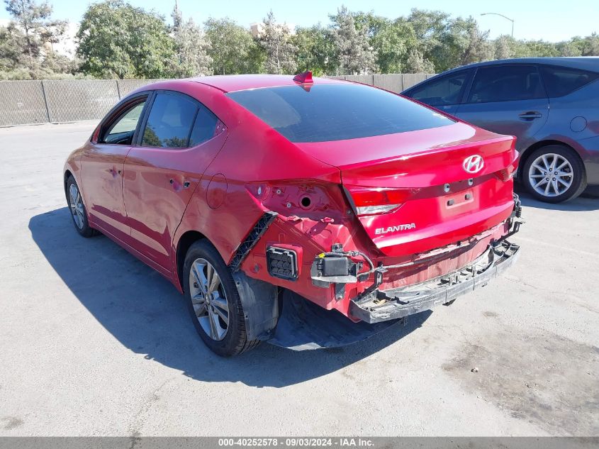 2018 Hyundai Elantra Sel VIN: 5NPD84LF2JH298718 Lot: 40252578