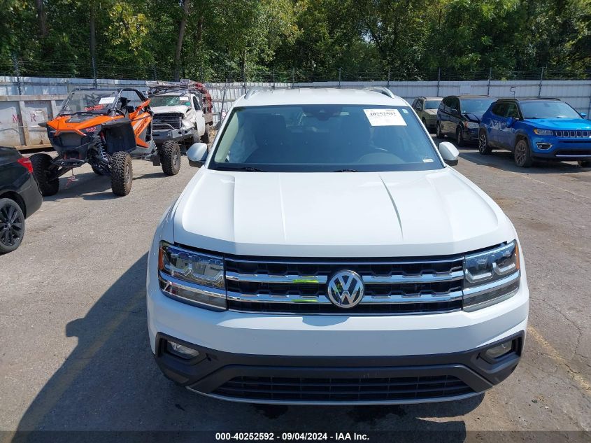 2019 Volkswagen Atlas 3.6L V6 Se W/Technology VIN: 1V2UR2CA4KC518250 Lot: 40252592