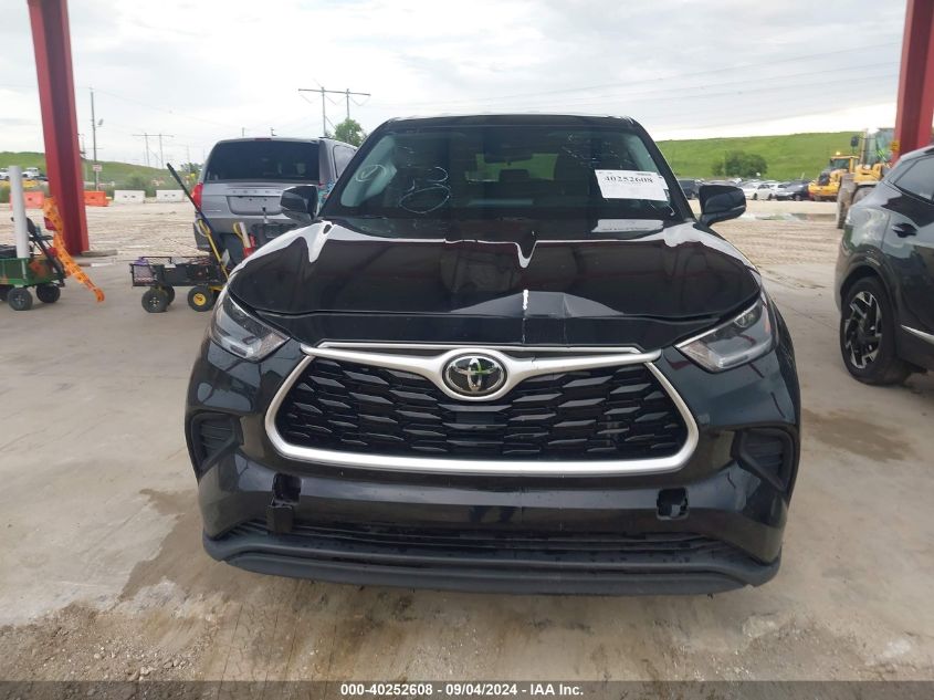 2021 Toyota Highlander L VIN: 5TDCZRAH9MS536072 Lot: 40252608