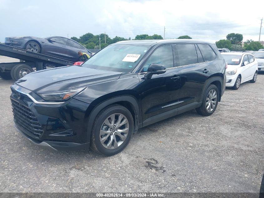 2024 Toyota Grand Highlander Limited VIN: 5TDAAAB50RS055235 Lot: 40252614