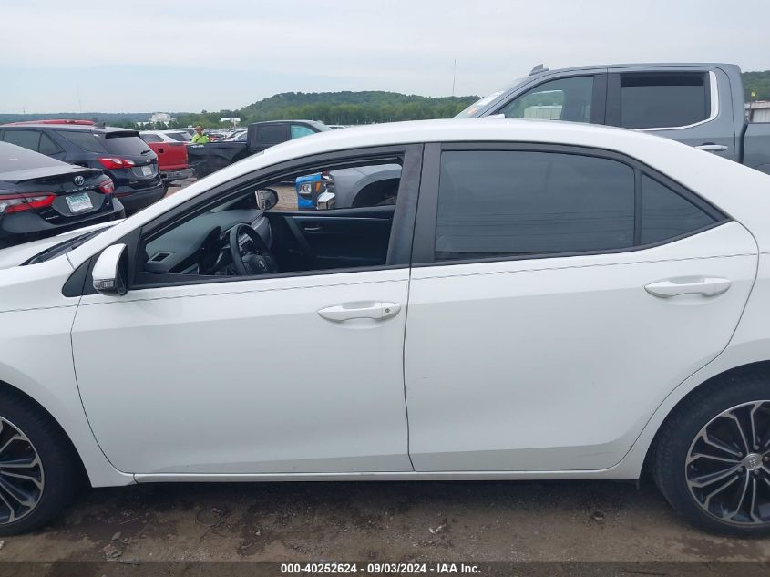 2015 Toyota Corolla S Plus VIN: 5YFBURHE9FP251292 Lot: 40252624