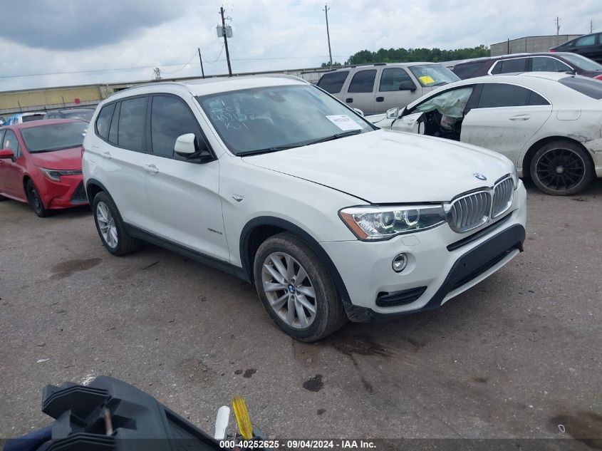 2017 BMW X3 SDRIVE28I - 5UXWZ7C30H0V88538