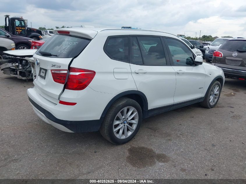 VIN 5UXWZ7C30H0V88538 2017 BMW X3, Sdrive28I no.4