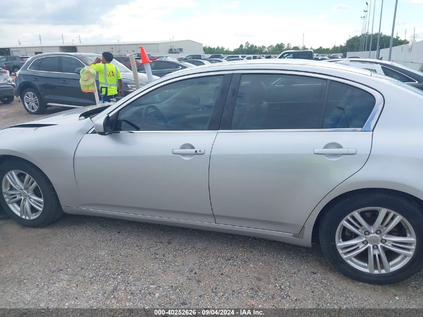 2010 Infiniti G37 Journey VIN: JN1CV6AP4AM203919 Lot: 40252626