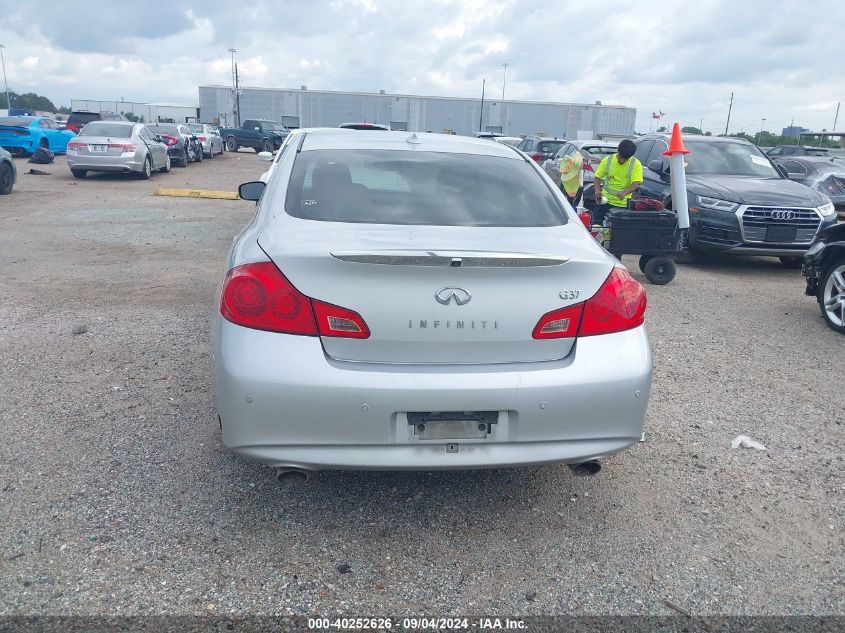 2010 Infiniti G37 Journey VIN: JN1CV6AP4AM203919 Lot: 40252626