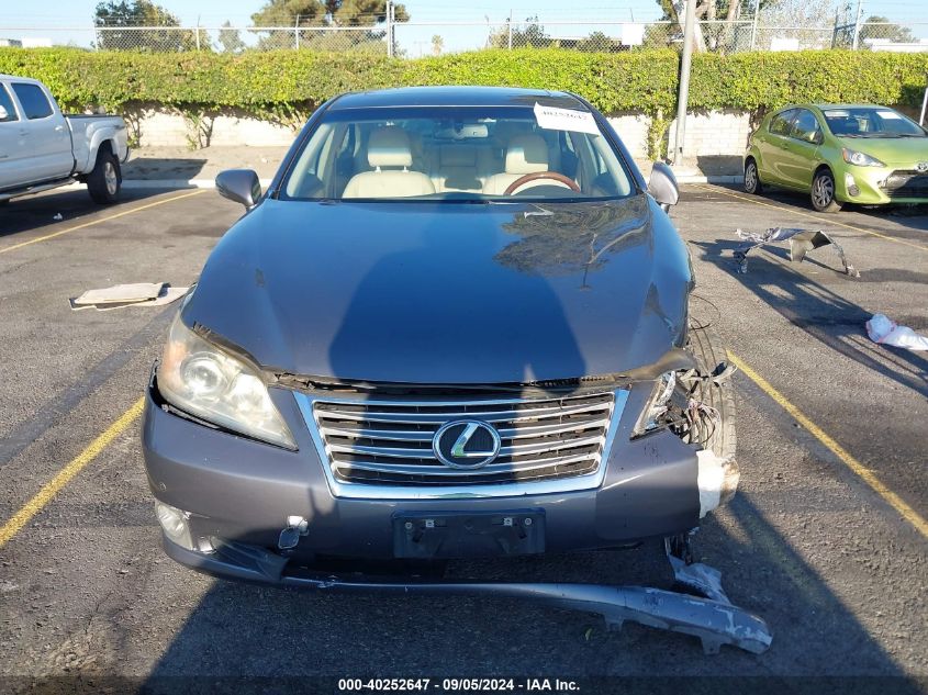 2012 Lexus Es 350 350 VIN: JTHBK1EG8C2507332 Lot: 40252647