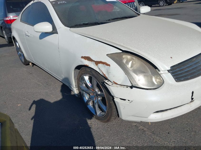 2006 Infiniti G35 VIN: JNKCV54E76M701166 Lot: 40252653