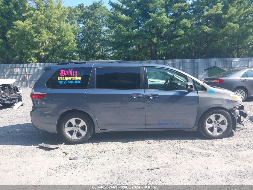 2016 Toyota Sienna Le VIN: 5TDKK3DC4GS723429 Lot: 40252669