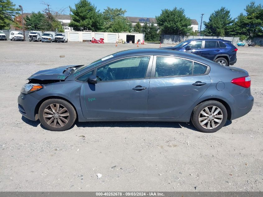 2014 Kia Forte Lx VIN: KNAFX4A65E5123283 Lot: 40252678