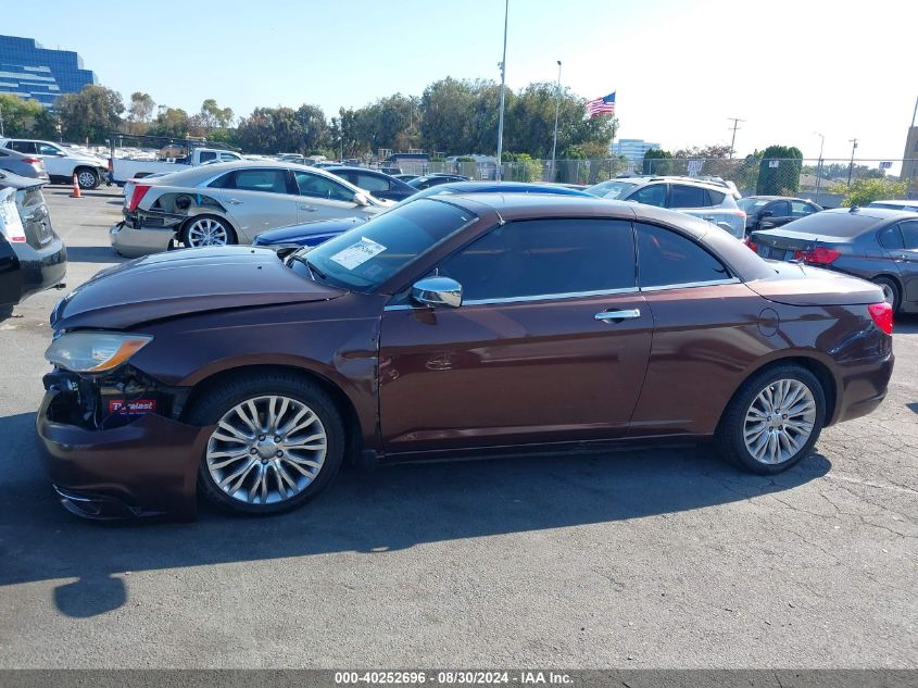 2012 Chrysler 200 Limited VIN: 1C3BCBFG5CN279621 Lot: 40252696