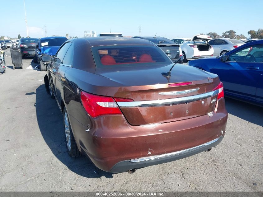 2012 Chrysler 200 Limited VIN: 1C3BCBFG5CN279621 Lot: 40252696