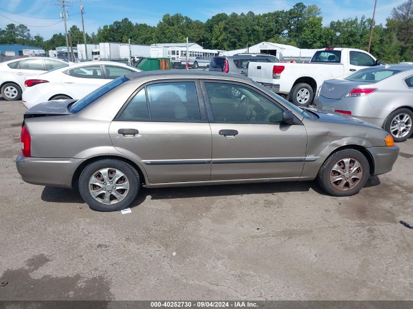 1999 Mazda Protege Dx/Lx VIN: JM1BJ2221X0146286 Lot: 40252730