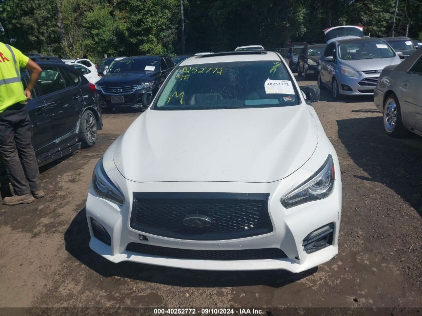 2015 Infiniti Q50 Premium/Sport VIN: JN1BV7AR7FM417684 Lot: 40252772