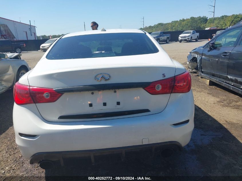 2015 Infiniti Q50 Premium/Sport VIN: JN1BV7AR7FM417684 Lot: 40252772