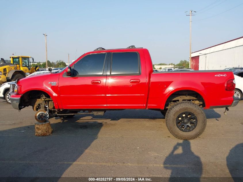 2001 Ford F-150 King Ranch Edition/Lariat/Xlt VIN: 1FTRW08L81KE30420 Lot: 40252797